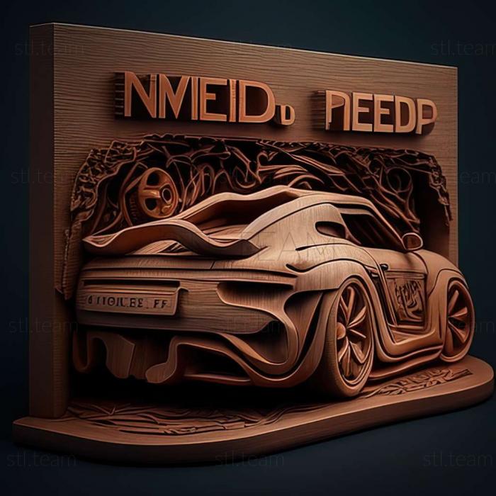 3D модель Игра Need for Speed Underground Rivals (STL)
